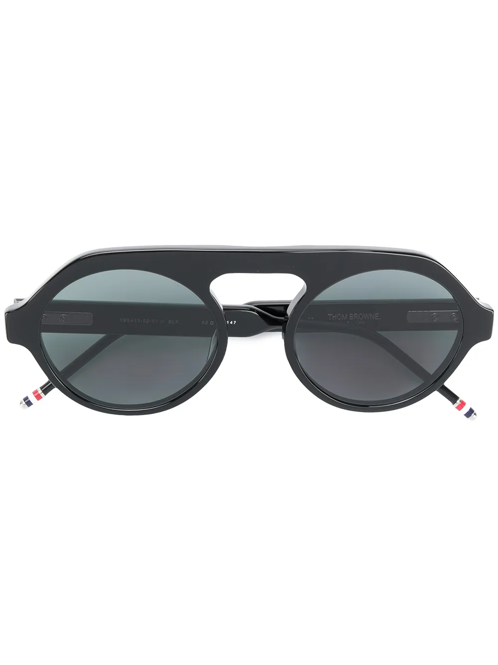Thom Browne Eyewear round sunglasses | Black | Image 1