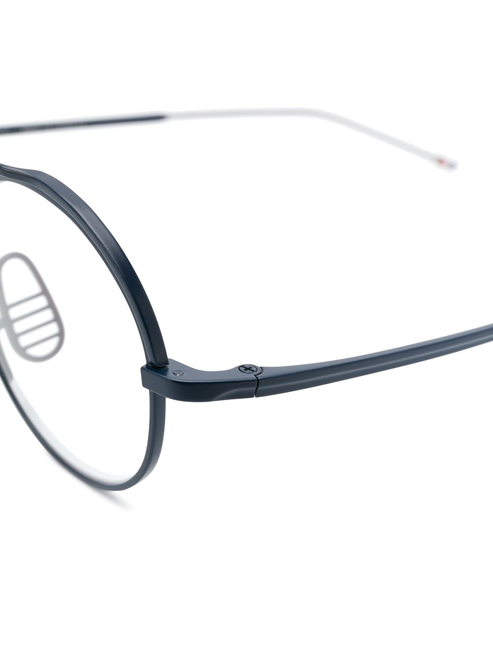 фото Thom Browne Eyewear round frame glasses