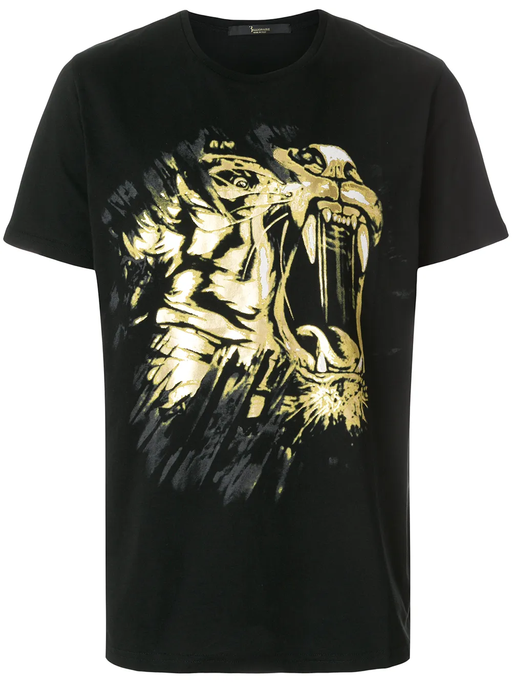 Billionaire T-shirt con motivo tigre - Nero