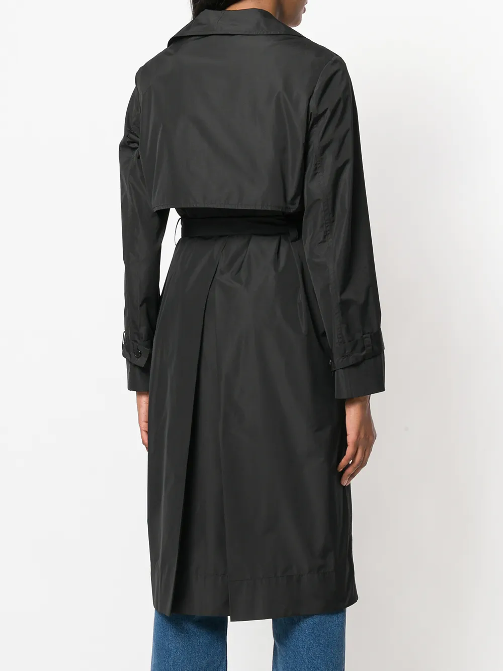 Kenzo oversized trench coat Zwart