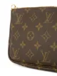 Louis Vuitton Clutch mit Logo