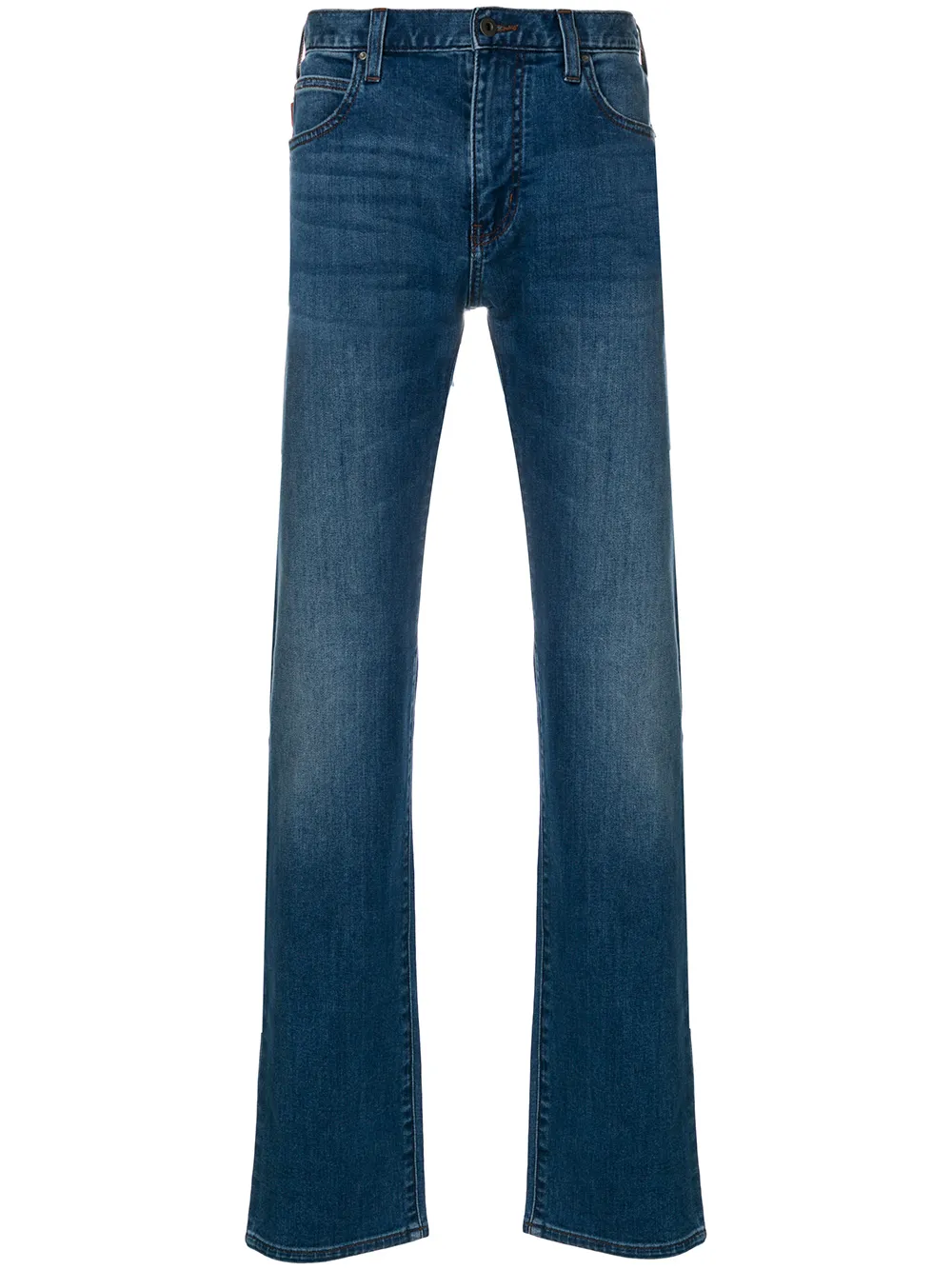 Emporio Armani Gerade geschnittene Jeans - Blau