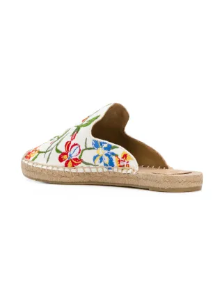 embroidered espadrille slippers展示图