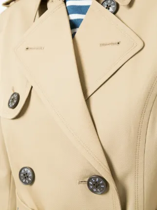 double-breasted button coat展示图