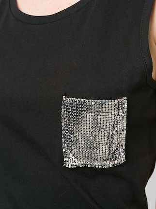 pocket embellished tank top展示图