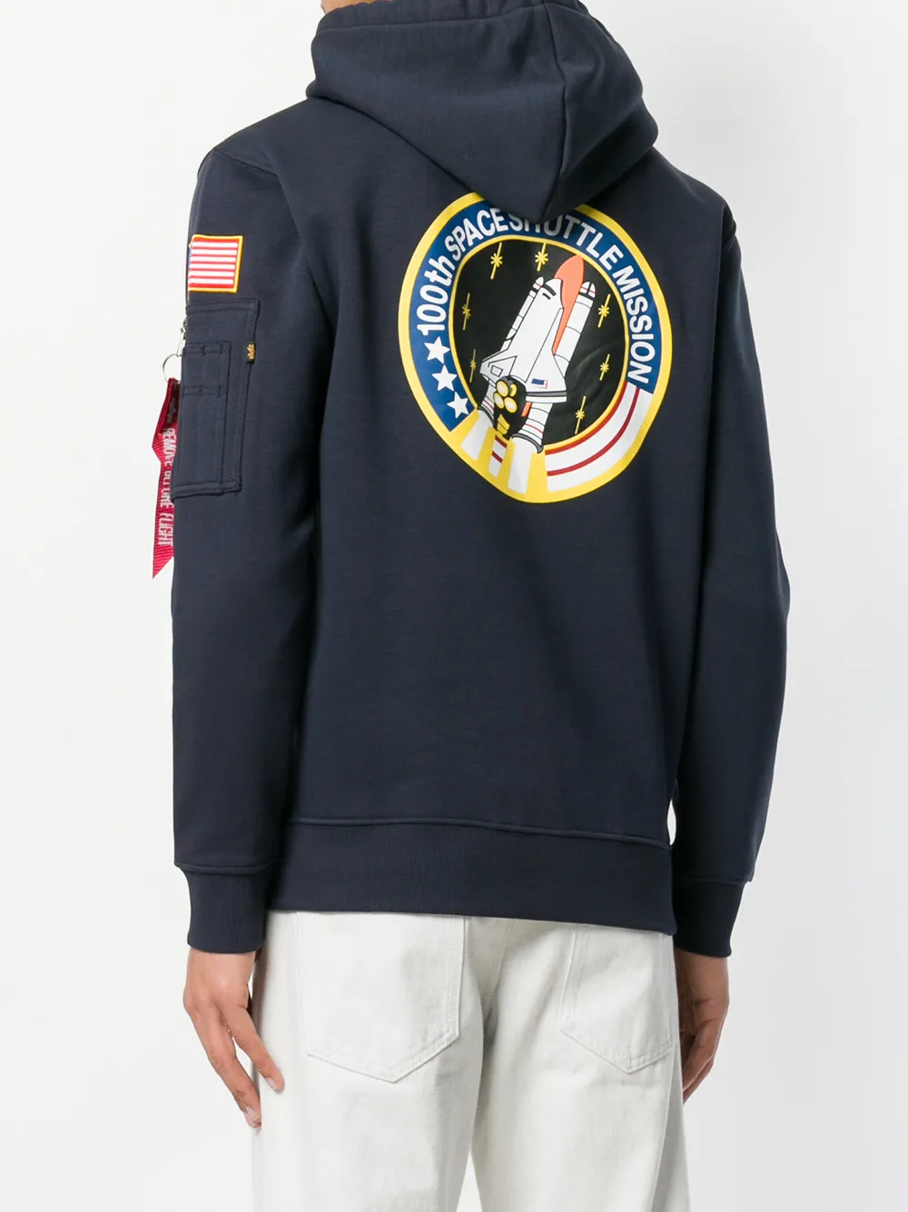 Alpha Industries Felpa con cappuccio 'NASA' | Abbigliamento | Image 4