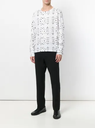 broderie anglaise print sweatshirt展示图