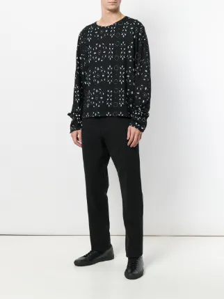 broderie anglaise print sweatshirt展示图