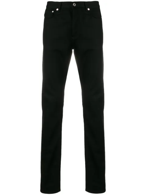 Givenchy logo panel straight leg jeans