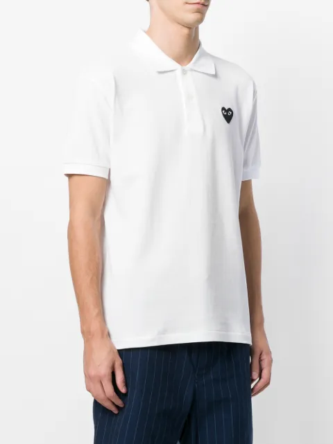 comme des garcons polo black