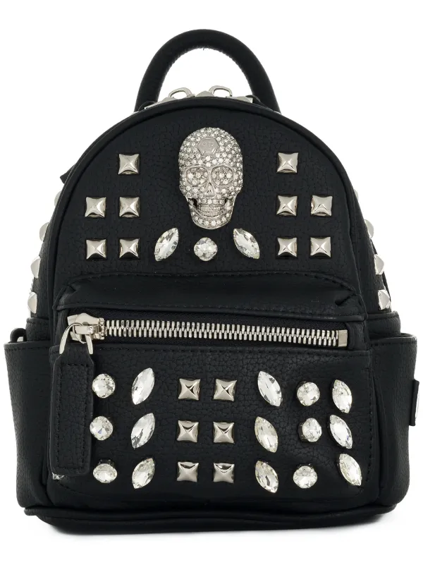 philipp plein skull backpack
