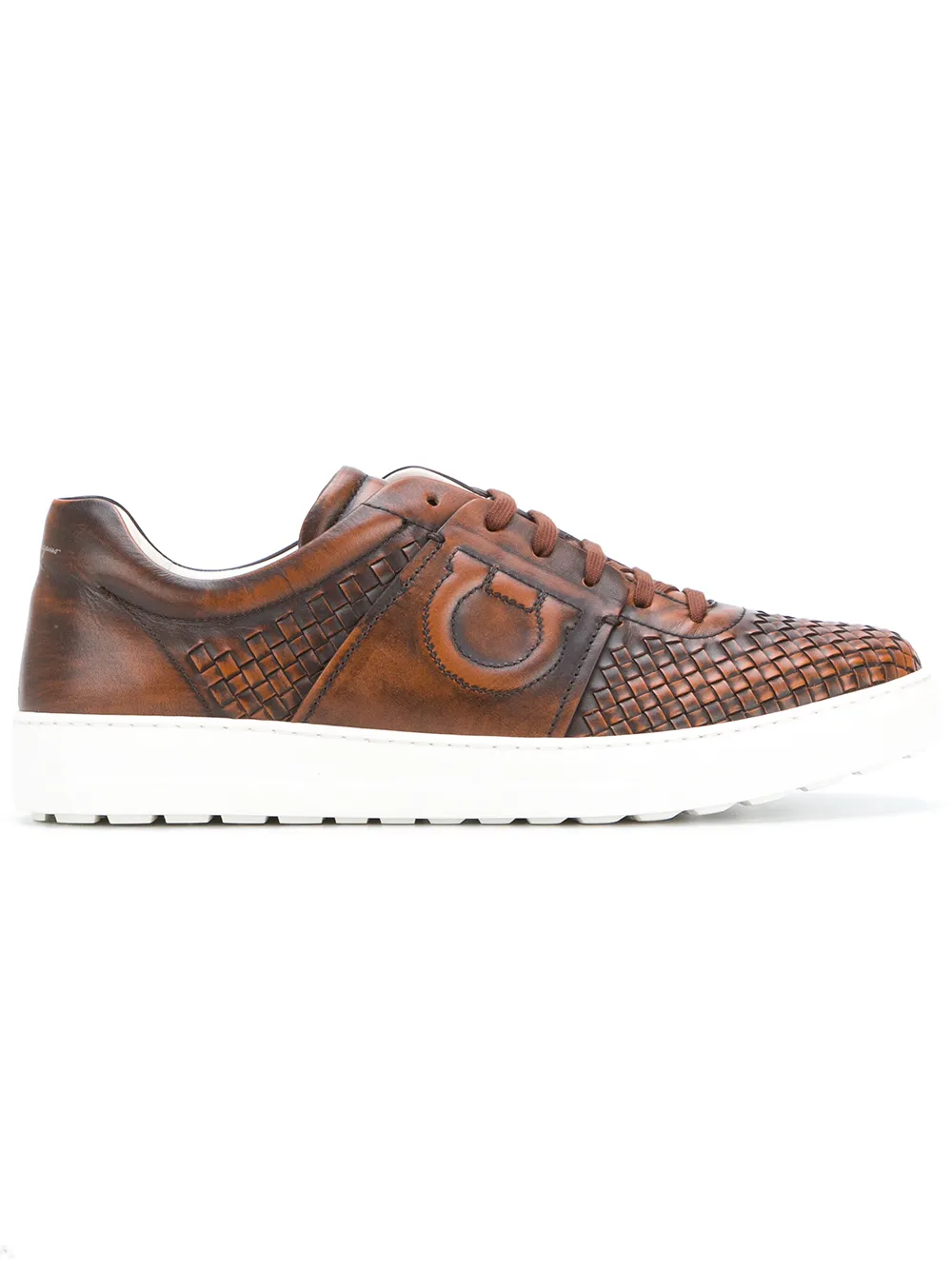 salvatore ferragamo woven shoes