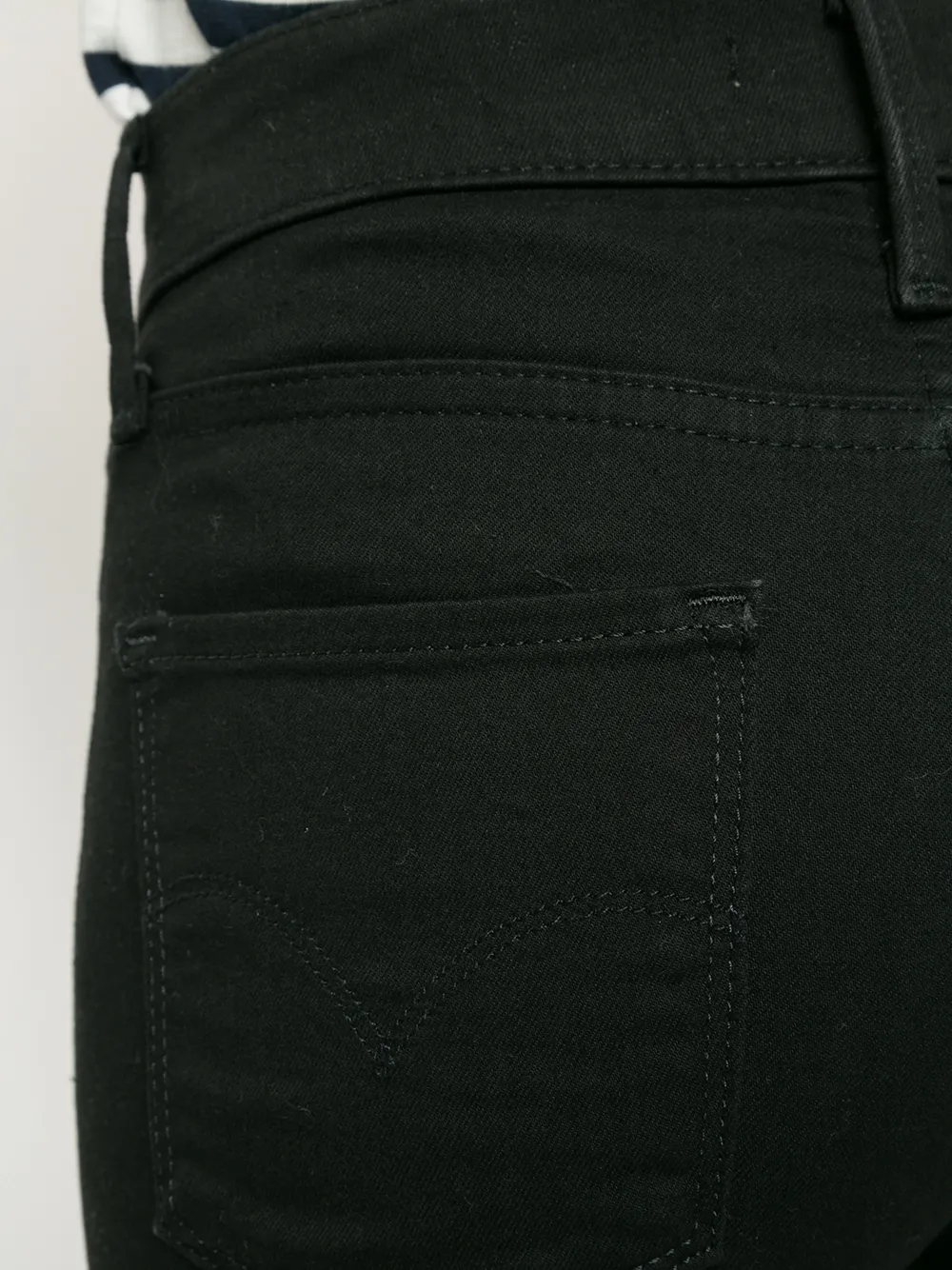 Levi's 720 skinny jeans Zwart