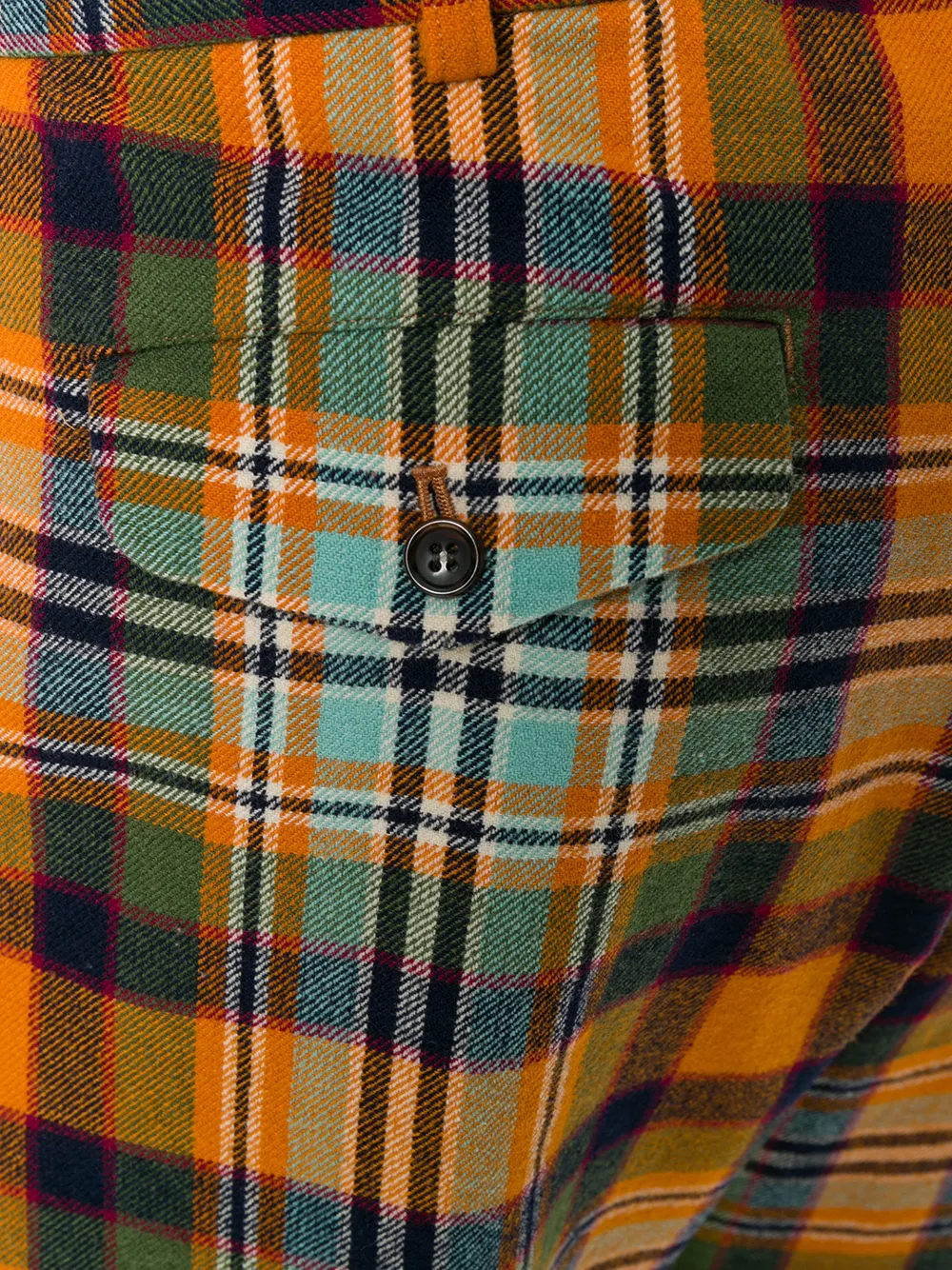 2000s Panelled Plaid Suit