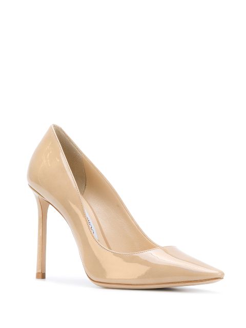 jimmy choo romy 100 nude