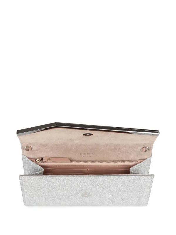 ⭐️tea⭐️美品 JIMMY CHOO グリッター クラッチバッグ 楽天市場