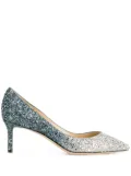 Jimmy Choo Romy 60 glitter pumps - Metallic