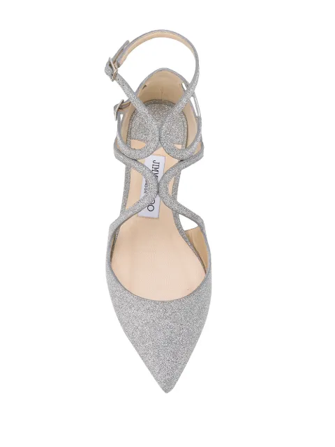 jimmy choo lancer silver
