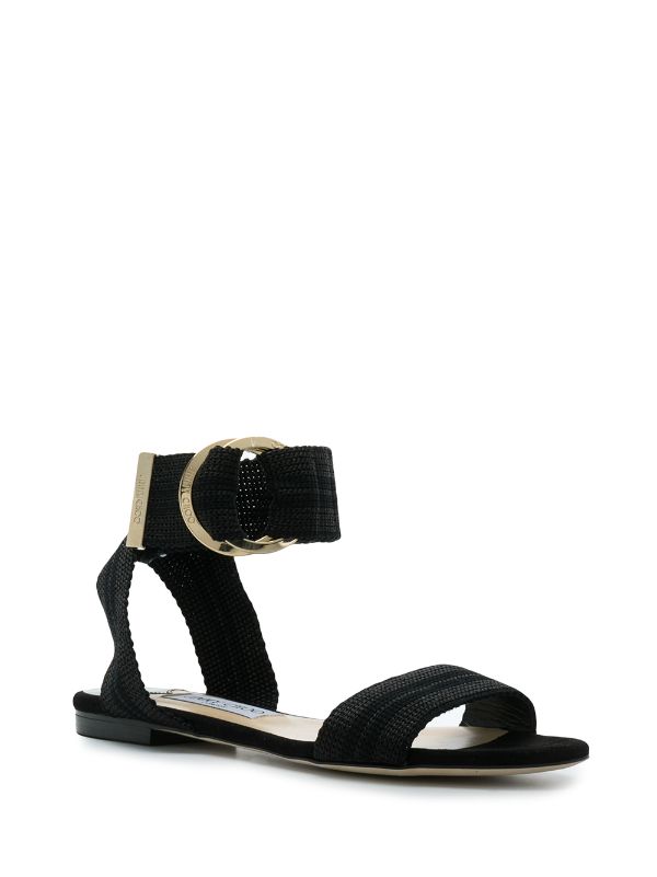 Jimmy Choo Breanne Flat Sandals - Farfetch