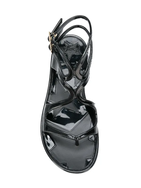 jimmy choo jelly sandals