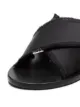 Ancient Greek Sandals Black Thais Leather Sandals