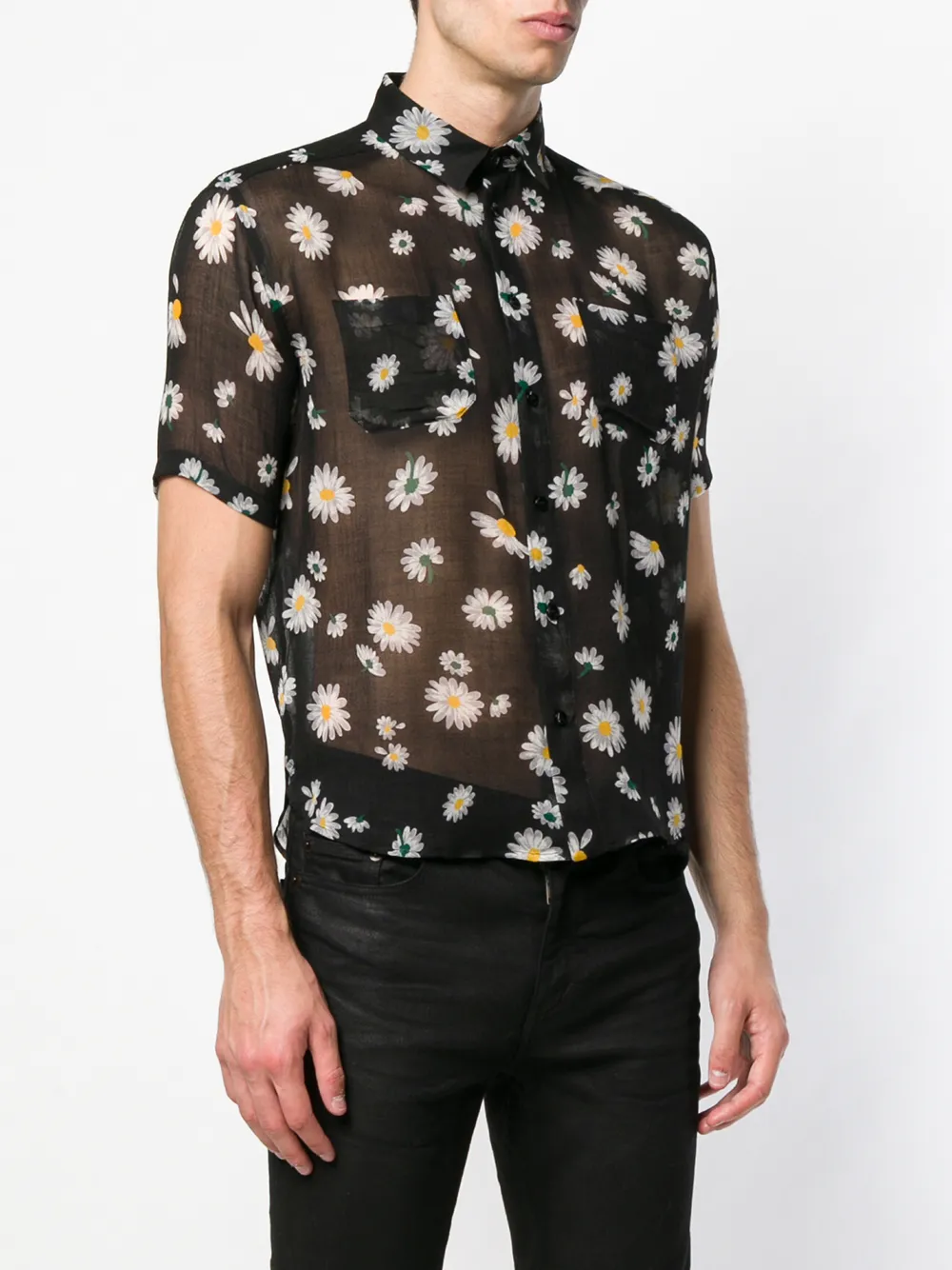 saint laurent daisy shirt