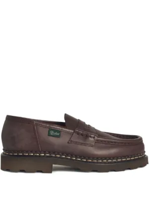 Paraboot Michael Leather Loafers | Black | FARFETCH ZA