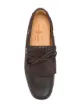 Car Shoe fringe and bow front loafers