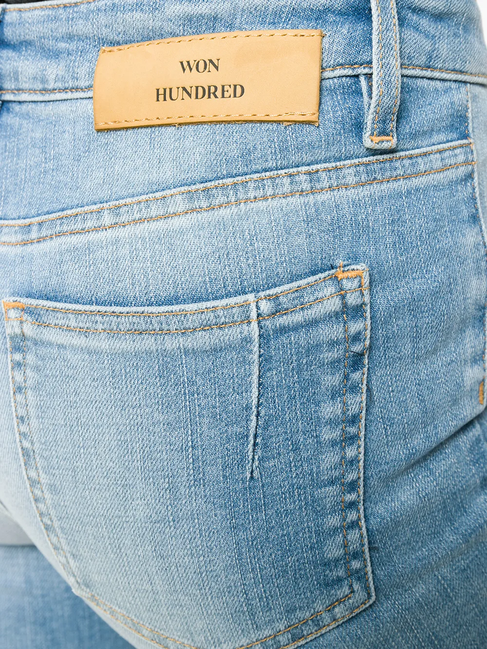 Won Hundred skinny jeans Blauw