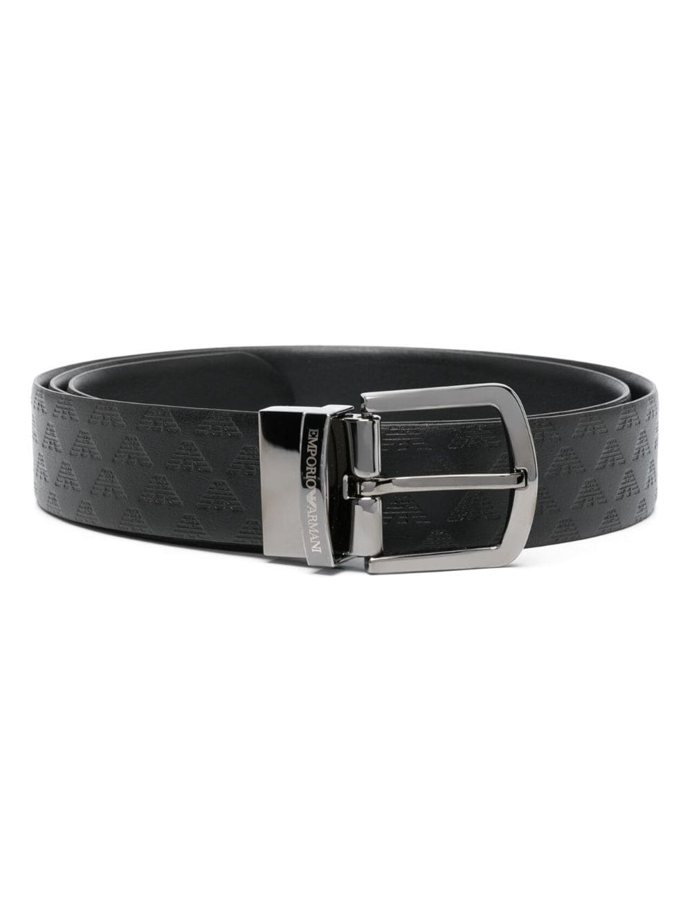 EMPORIO ARMANI LOGO EMBOSSED BELT,Y4S074YKL2J12809557