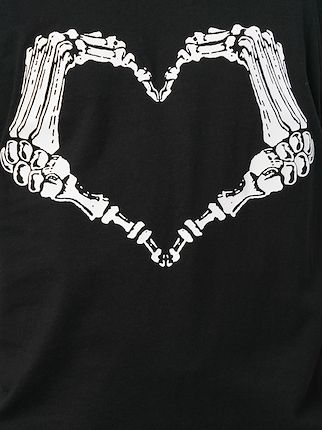 Heart skeleton tank top展示图