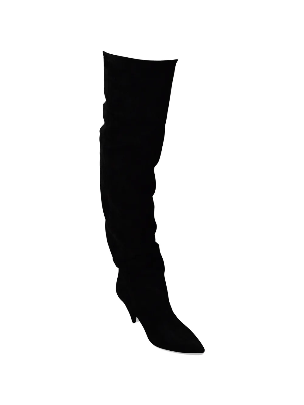 Saint Laurent Era 85 cuissard-laarzen Zwart