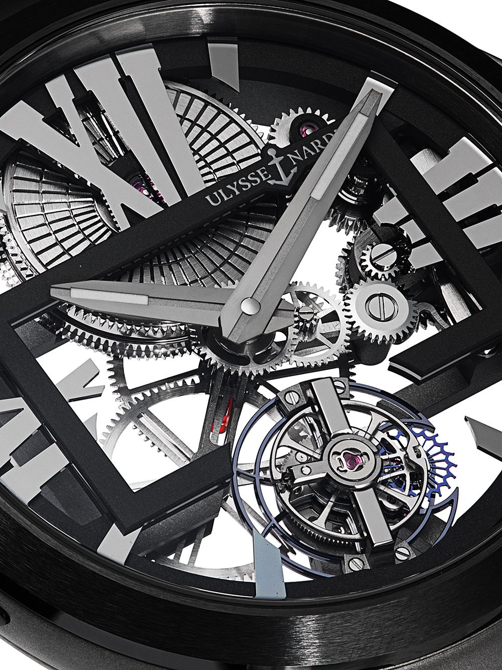 фото Ulysse nardin наручные часы executive skeleton tourbillon 45 мм