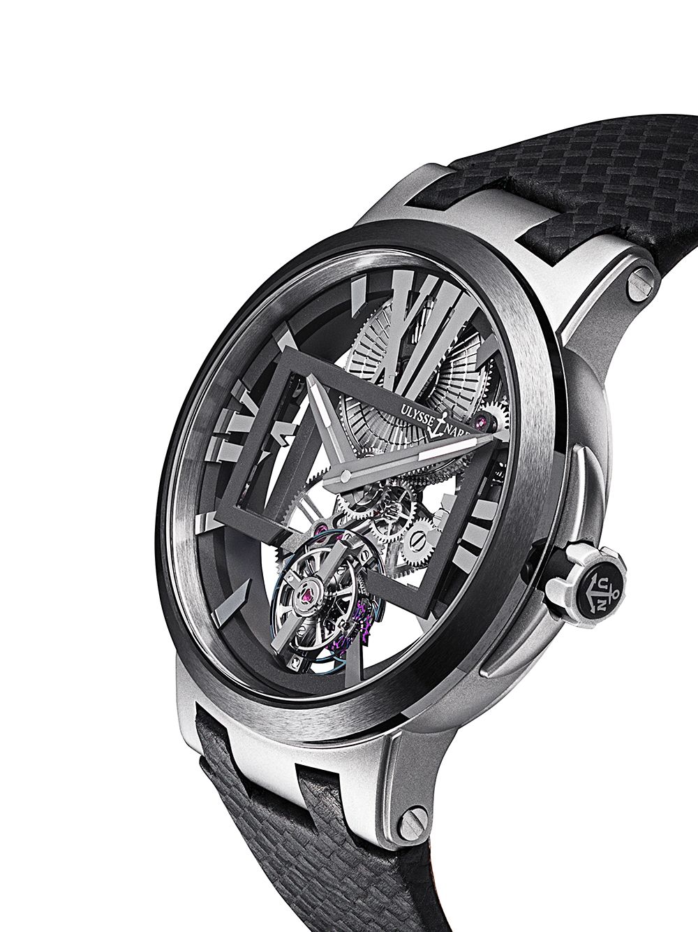 фото Ulysse nardin наручные часы executive skeleton tourbillon 45 мм