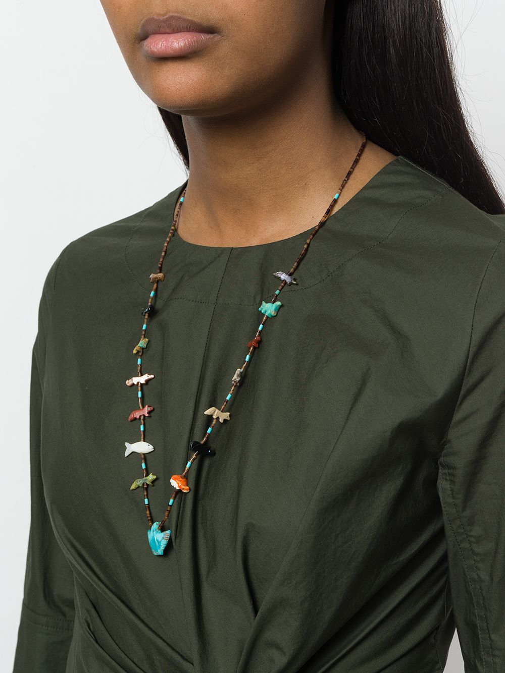 фото Jessie western animal beaded necklace