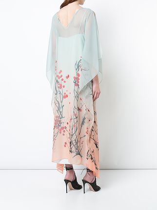 blossom print shift dress展示图