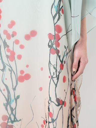 blossom print shift dress展示图