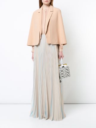 pleated maxi dress展示图