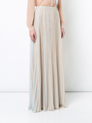 pleated maxi dress展示图