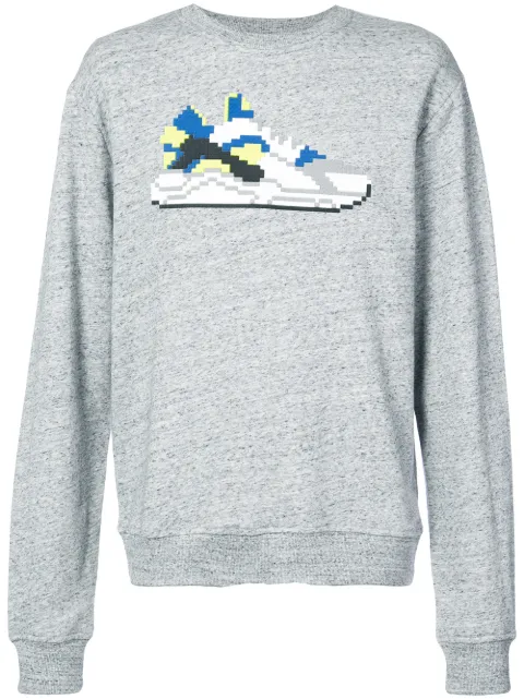 Mostly Heard Rarely Seen 8-Bit Blazed Sneaker sweatshirt