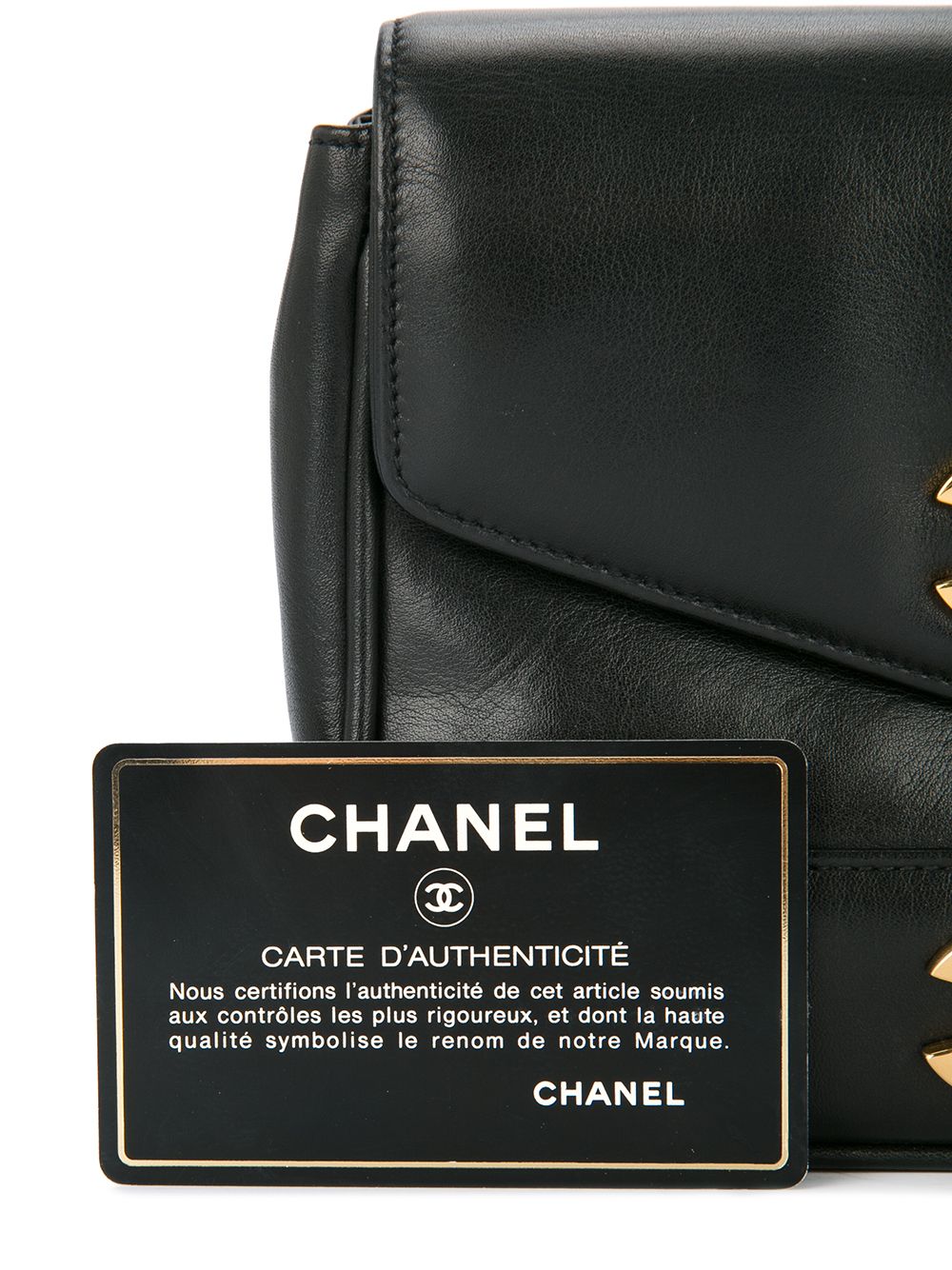 Affordable HOT SALE CHANEL logo flap belt bag Women