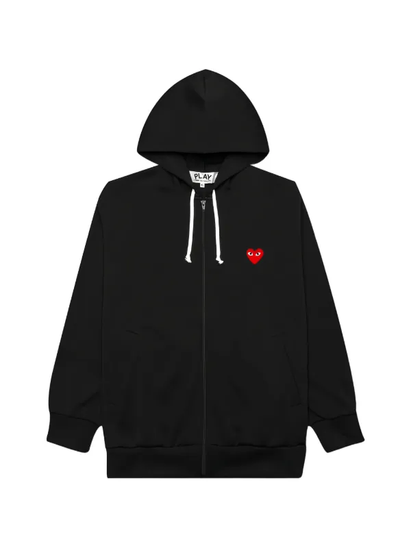 コムデギャルソンプレイ　ハートロゴパーカー Comme Des Garçons Play ハートロゴ パーカー 通販 - FARFETCH