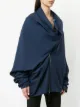 Gustavo Lins oversized asymmetric jacket