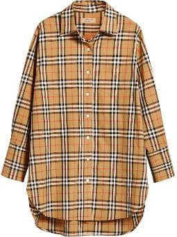 burberry shirt womens orange