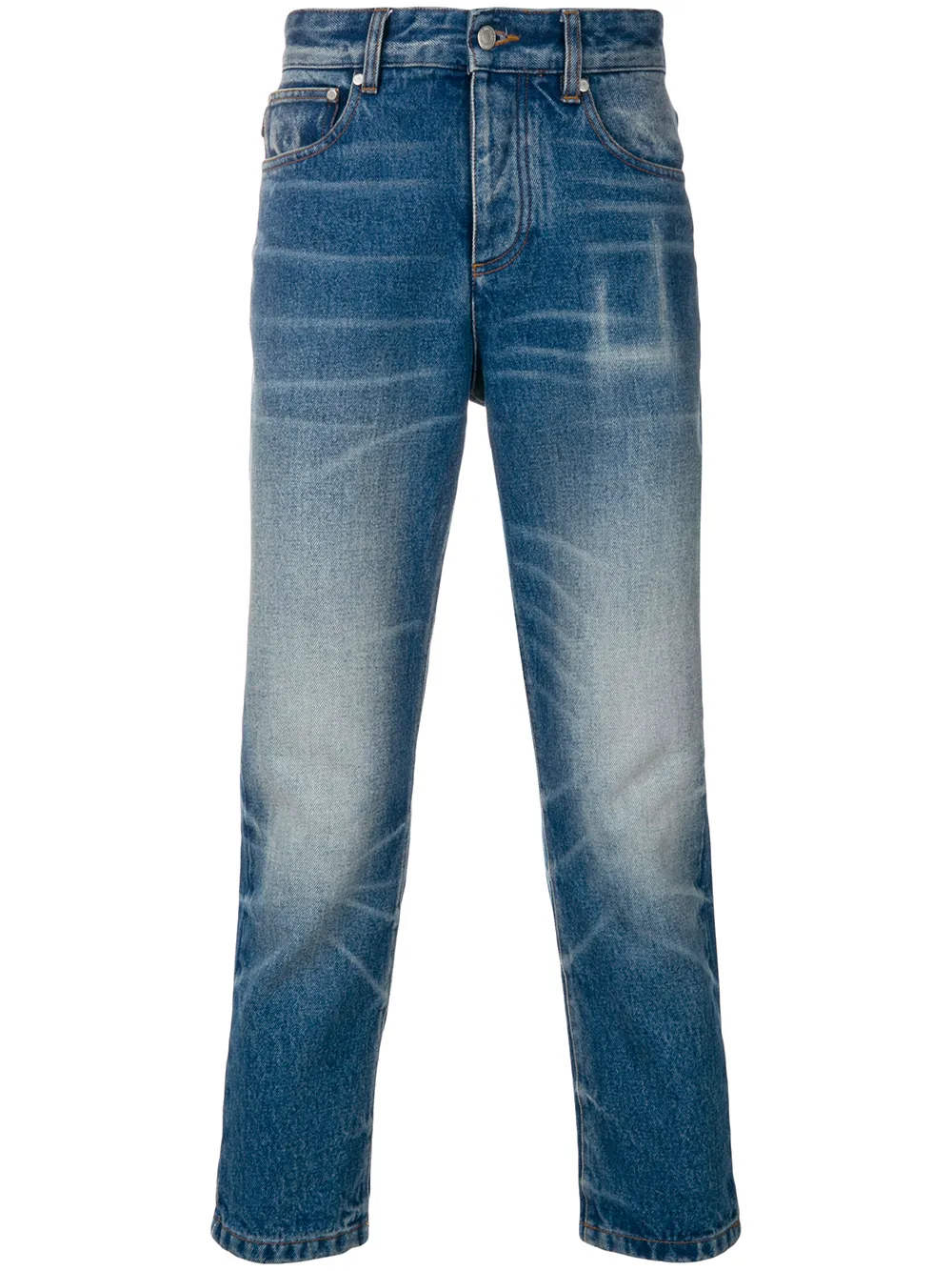 ami cropped jeans