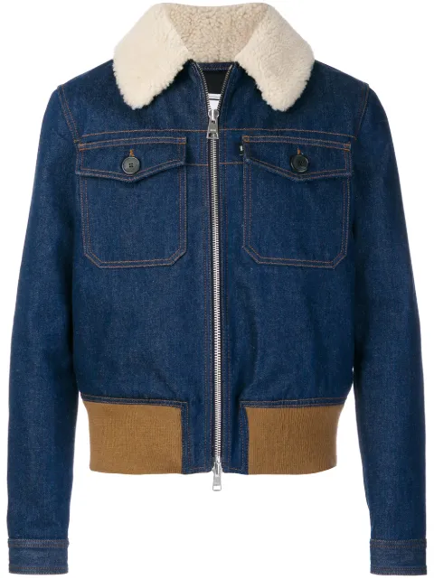 ami alexandre mattiussi denim jacket