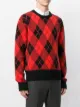 AMI Paris Argyle Jacquard crew neck Sweater