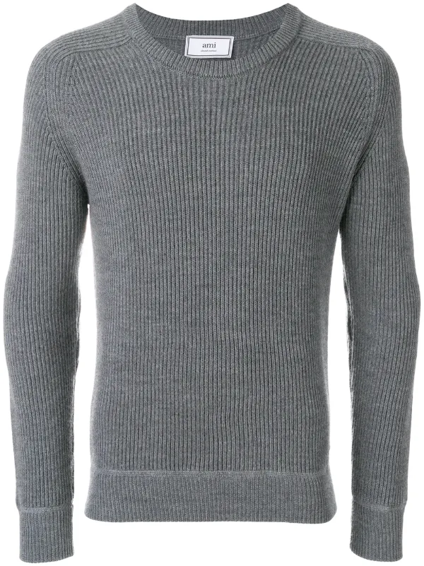 fisherman sweater with elbow patches