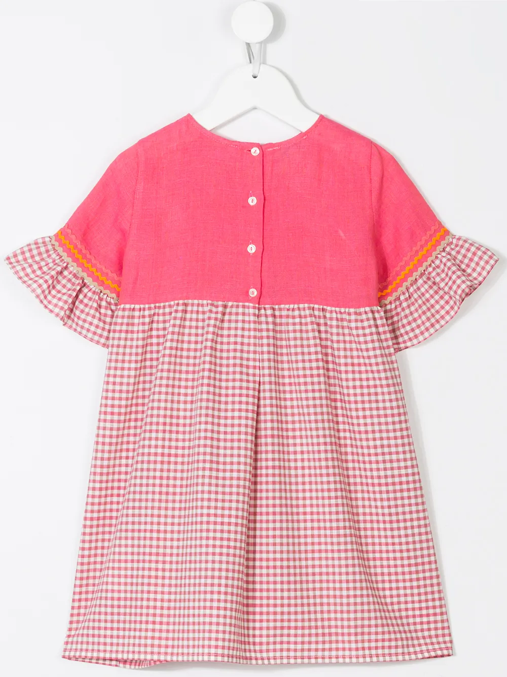  Siola Kleid Mit Vichy Karomuster   Rosa 