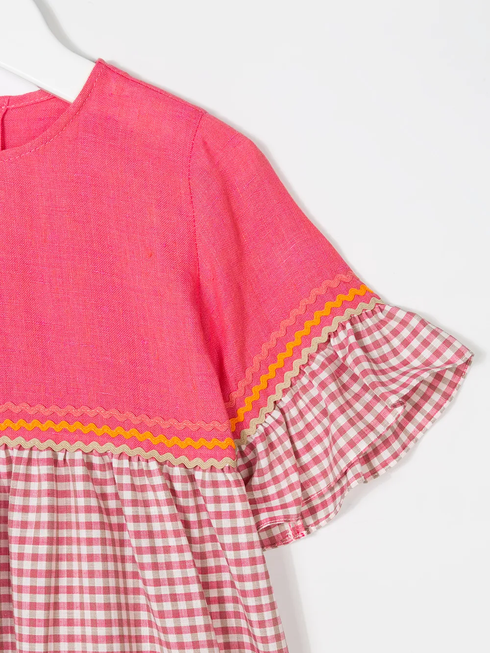  Siola Kleid Mit Vichy Karomuster   Rosa 